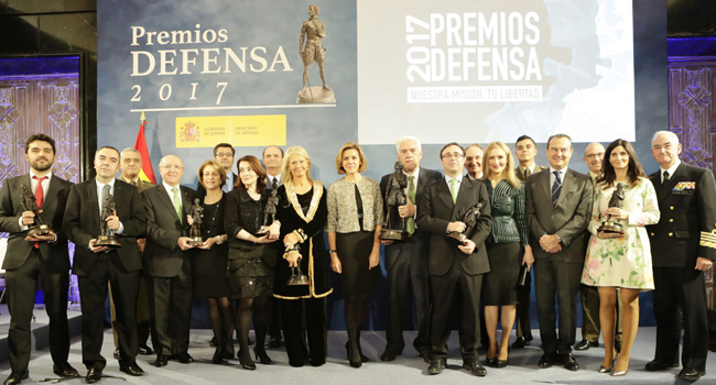 Entrega de los Premios Defensa 2017