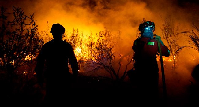 Intensa semana para la UME que ha luchado contra los incendios de Galicia y Asturias