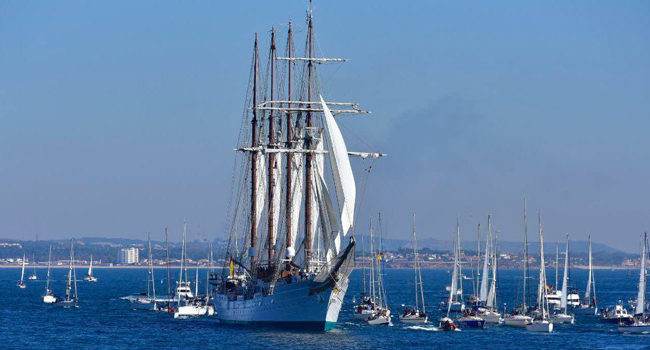 El Buque Escuela Juan Sebastián de Elcano inicia su XC Crucero de Instrucción