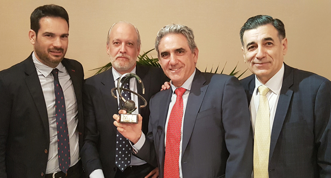El Ministerio de Defensa recibe el premio ASLAN 2019
