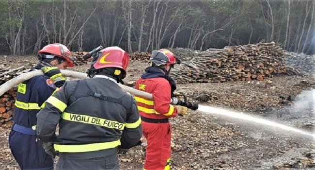La UME obtiene la certificación del Módulo Terrestre de Lucha Contra Incendios Forestales