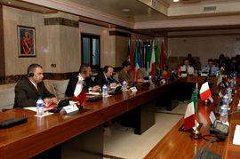 Reunión de los paises participantes de la Iniciativa 5+5 en el Ministerio de Defensa
