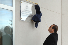 El ministro de Defensa, José Antonio Alonso,  ha inaugurado hoy el Cuartel General de la Unidad Militar de Emergencias (UME)