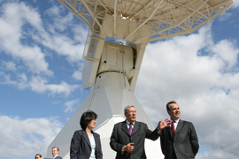 El Ministro Alonso, visitó hoy las instalaciones del Instituto Nacional de Técnicas Aeroespaciales en Maspalomas