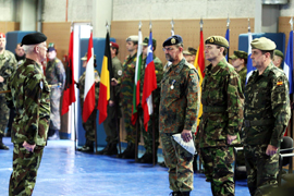 Ceremonia de Relevo de Mando del Cuartel General de EUFOR