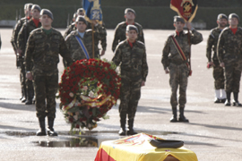Funeral por los militares fallecidos en Afganistán