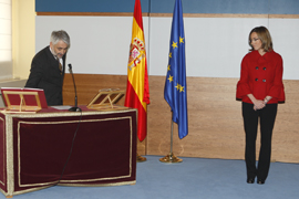 Manuel López toma posesión como director del Gabinete de la ministra de Defensa