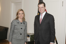 Chacón presenta en Berlín las prioridades de la presidencia española