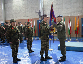 Relevo en el batallón multinacional en Bosnia-Herzegovina