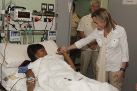 Chacón agradece a los militares españoles el trabajo realizado en Haití