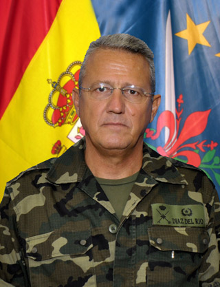 El general Díaz del Río nuevo jefe del Estado Mayor de la EUROFOR