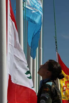 La Brigada 'Líbano' XII celebra el Día de la Fiesta Nacional