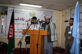 Intervención del gobernador provincial de Badghis, Delbar Jan Arman