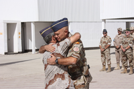 Relevo de mando en la Base de Apoyo Avanzado de Herat (Afganistán)