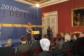 Entrega de los Premios de Defensa 2010 y del III Premio Idoia Rodríguez