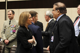 Reunión de ministros de Defensa de la OTAN, en Bruselas