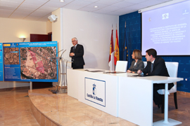 Convenio con Junta de Castilla-La Mancha y Ayuntamiento de Toledo.