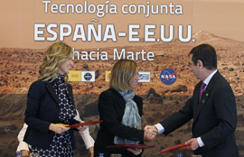 La tecnología espacial española pisará Marte por primera vez en la historia