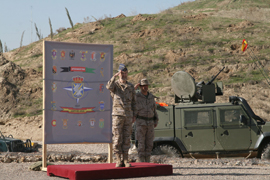 Visita del Jefe del Estado Mayor de la Defensa a Afganistán