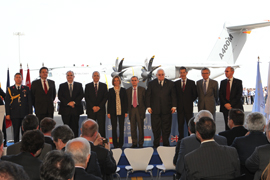 Países integrantes del A-400 M y Airbus Military firman el acuerdo definitivo