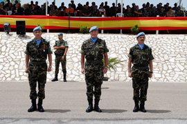 El general Miguel Alcañiz  toma el mando de la Brigada Multinacional Este de UNIFIL