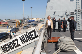 Chacón: la Armada ha auxiliado a embarcaciones con inmigrantes libios