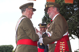 El Rey entrega el premio 'Zarco del Valle' al teniente general Agustín Quesada Gómez