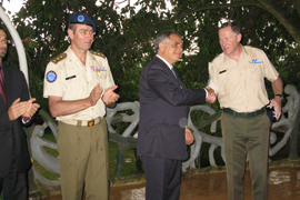González Elul cede el mando de EUTM-Somalia al coronel irlandés Beary