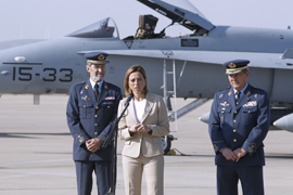 Alocución de la ministra de Defensa, Carmen Chacón