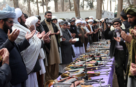 Más de 250 insurgentes se acogen al programa de reinserción afgano