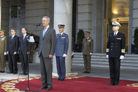 El almirante Fernando García Sánchez toma posesión como JEMAD