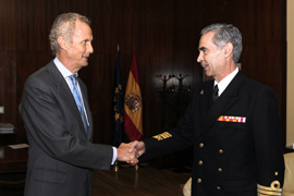 El almirante Fernando García Sánchez toma posesión como JEMAD