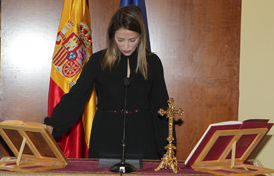 Irene Domínguez-Alcahud Martín-Peña toma posesión del cargo