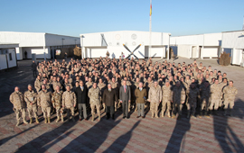 Pedro Morenés agradece a los militares españoles su trabajo en Afganistán