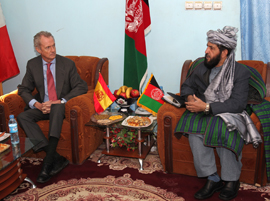 Encuentro con el gobernador provincial de Badghis