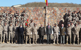 Pedro Morenés agradece a los militares españoles su trabajo en Afganistán