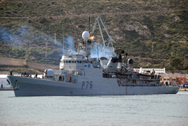 El patrullero 'Infanta Elena' se incorpora a la operación Atalanta