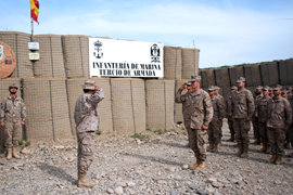 La Infantería de Marina desembarca en Afganistán