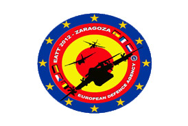 Parche de la primera edición del Programa Europeo de Entrenamiento de Transporte Aéreo Táctico (EATT-12), que tendrá lugar en la base aérea de Zaragoza del 4 al 15 del próximo mes de junio.