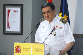 El general Montero ocupó el cargo de Inspector General de Sanidad de la Defensa desde marzo de 2006