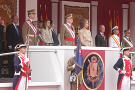 Los Reyes presiden el Día de las Fuerzas Armadas