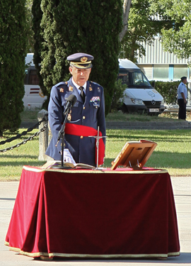 Eugenio Ferrer toma posesión como jefe del Mando Aéreo de Combate