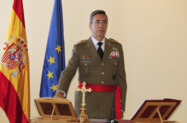 Morenés preside la jura de los jefes de Estado Mayor de los tres Ejércitos