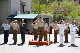 El Rey se reúne con la nueva cúpula militar en el EMAD