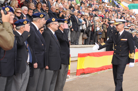 El JEMAD preside la celebración del Día del Veterano