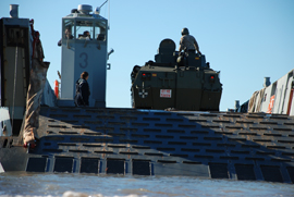Tierra y Armada ensayan la conducción de una operación conjunta