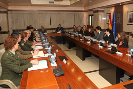 Reunión del Observatorio Militar para la Igualdad