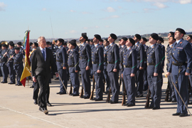 El ministro de Defensa inaugura el Centro de Operaciones Aéreas Combinadas de la OTAN en la Base Aérea de Torrejón