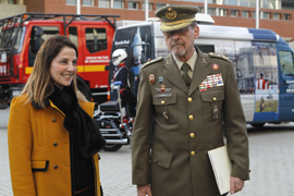 La subsecretaria de Defensa visita Aula 2013
