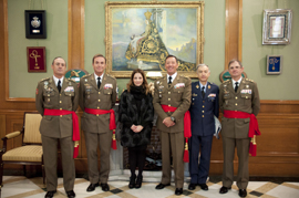La subsecretaria de Defensa visita el MADOC del Ejército de Tierra